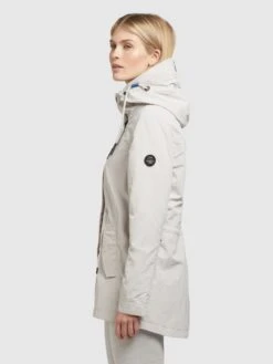 Khujo Tussenjassen Tussenjas CAIMA Dames Lichtgrijs -Khujo f581aa1dc0f47deb97f733f26f556532