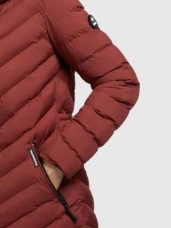 Khujo Tussenjassen Tussenjas Noomi Dames Roestrood -Khujo f599d614c66c32187d093f7b5b4f3e6f