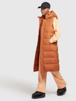 Khujo Bodywarmers Bodywarmer Magneta Dames Oranje -Khujo f5eb0fa39b2306d61a0f3fdbe6cbef2e