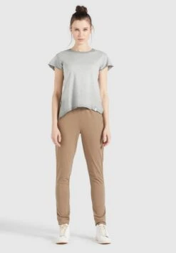 Khujo T-shirts Shirt MATAMA Dames Grijs -Khujo f637c697d19ade562f75febd6b49d42a