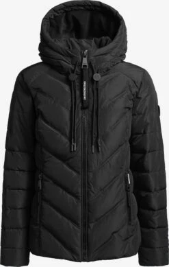 Khujo Tussenjassen Tussenjas Stern Dames Zwart