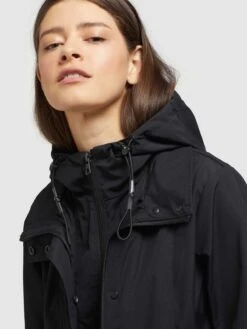 Khujo Parkas Tussenparka FELINA Dames Zwart -Khujo f79c2c4ee8715c7b9d26ae70cb954b4d