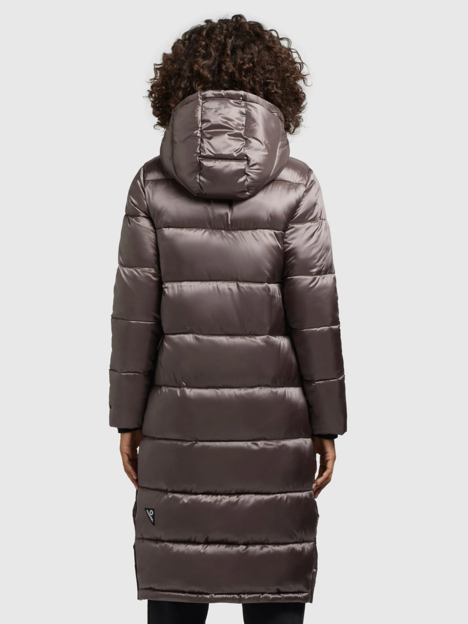 Khujo Wintermantels Wintermantel Julina Dames Taupe 4 Khujo Wintermantels Wintermantel Julina Dames Taupe - Afbeelding 4