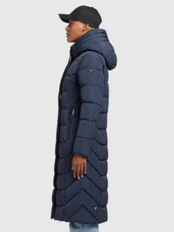 Khujo Wintermantels Wintermantel Gamber Dames Donkerblauw -Khujo facef51f1608b2657894b23b812a1aae