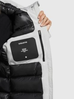 Khujo Winterjassen Winterjas Viona 3 Dames Lichtgrijs -Khujo fcc09a190d23d3db1439cfa864877911