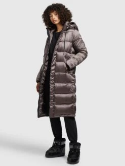 Khujo Wintermantels Wintermantel Julina Dames Taupe 10 Khujo Wintermantels Wintermantel Julina Dames Taupe -Khujo fe0446afb6d3d4fc2b8e48a5e58e08d7