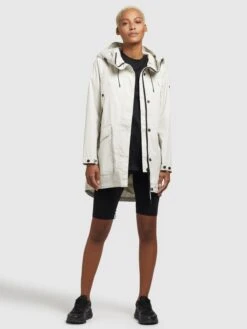 Khujo Tussenmantels Tussenmantel AIRA Dames Lichtgrijs -Khujo fe3e966c69927fe7742075c135af8217