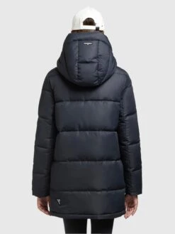 Khujo Winterjassen Winterjas Werola 2 Dames Nachtblauw -Khujo ff289ad8d050a01474eea47e42de0204
